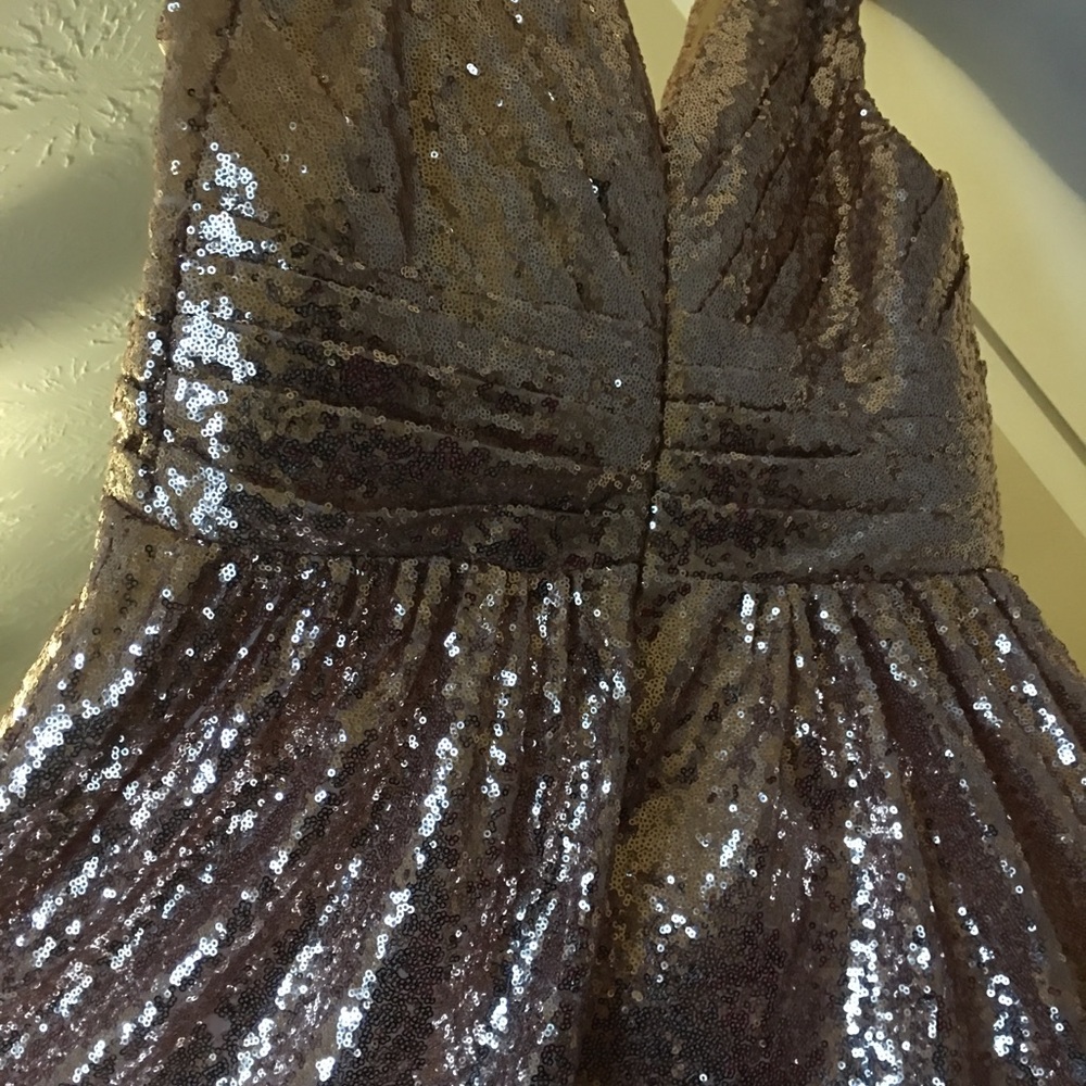Gold dress